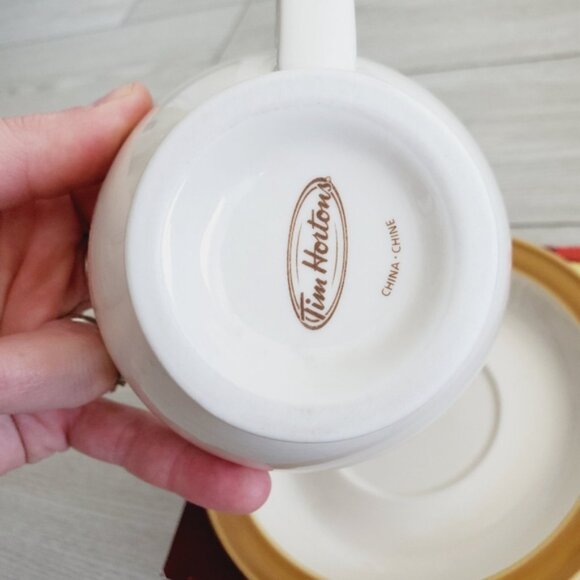 Rare Tim Hortons 2006 Limited Edition 2000s Y2K Tea Cup Collectible in Box - Picture 5 of 8